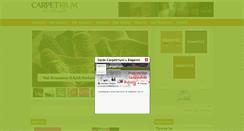 Desktop Screenshot of carpetrium.com